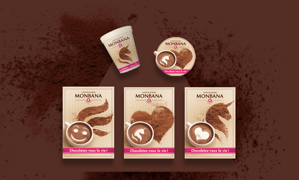 Packs et produits Montana chocolaterie