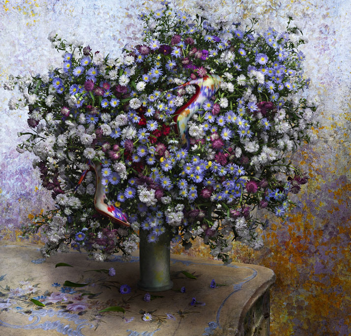Lookbook printemps/été - Bouquets fleurs - Christian Louboutin - Peter Lippmann 3