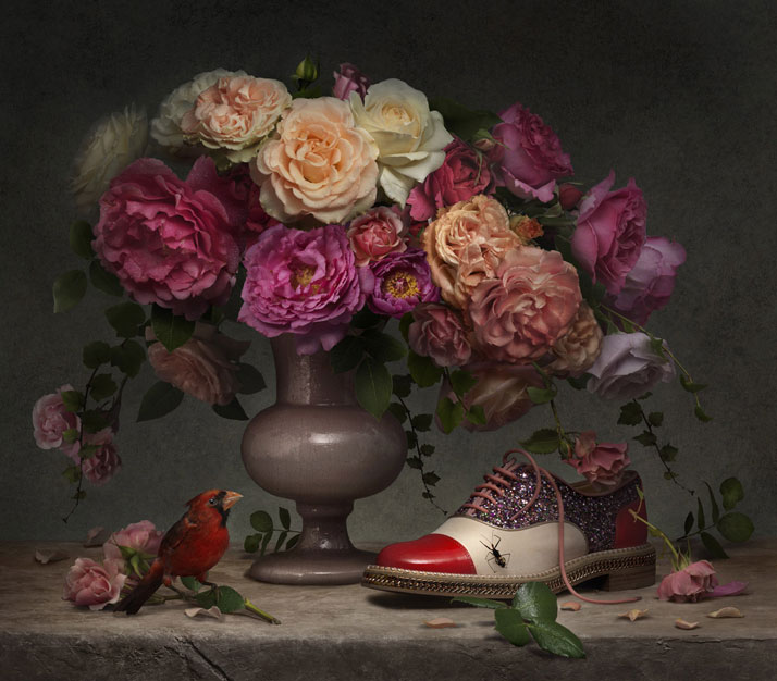 Lookbook printemps/été - Bouquets fleurs - Christian Louboutin - Peter Lippmann 4
