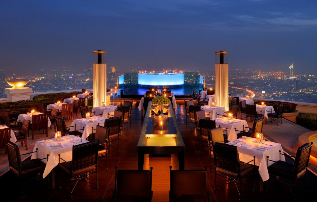 Rooftops & Skybars : Sirocco and Sky Bar - Hotel Lebua - Bangkok - Thaïlande