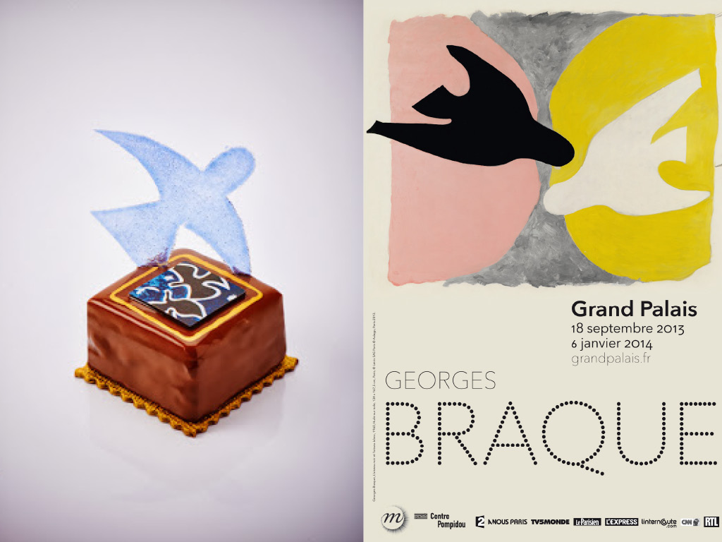 Pâtisserie - François Perret - Exposition Braque - Grand Palais
