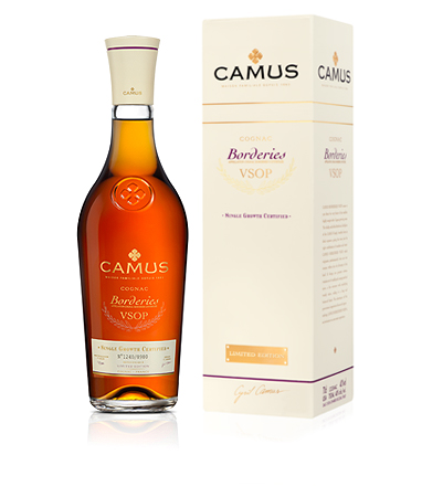 Bouteille et packaging Camus Cognac