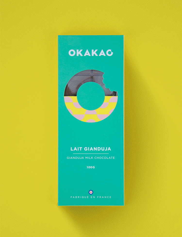 Gif tablettes Okakao – chocolats Monbana